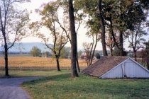 "Belle Grove", view across field